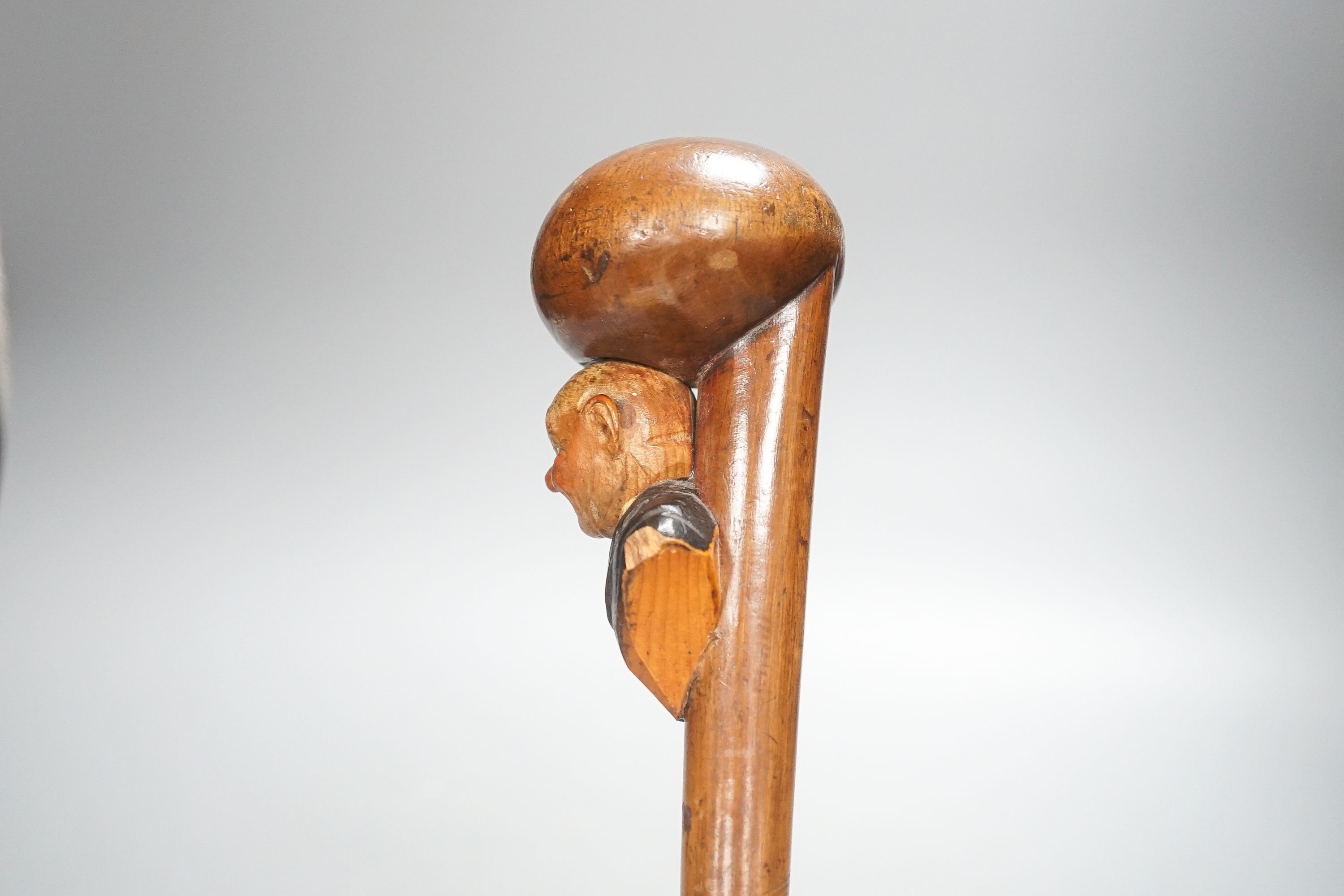 A carved novelty 